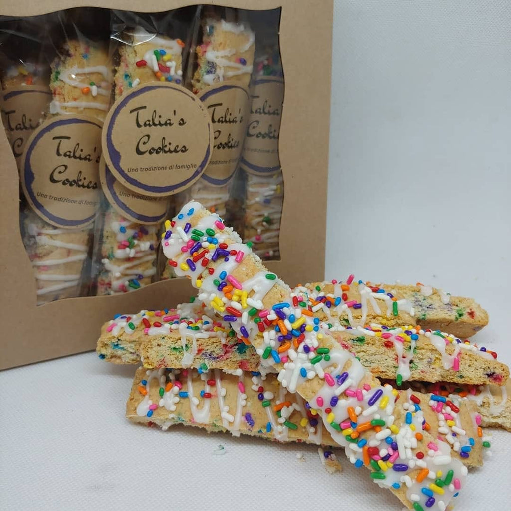 Birthday Cake Biscotti