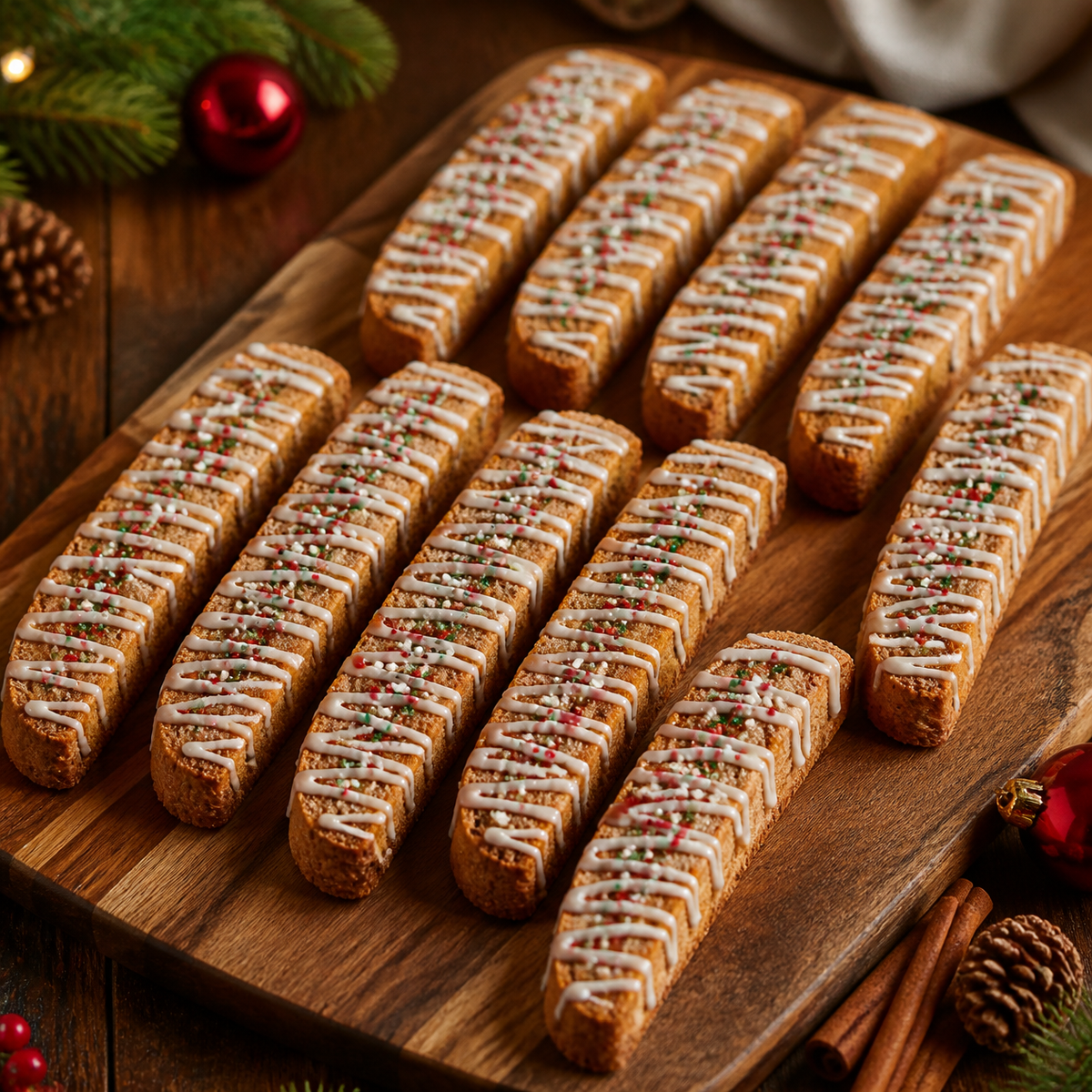 Gingerbread Biscotti