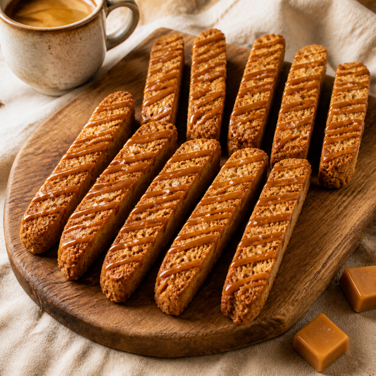 Caramel Biscotti